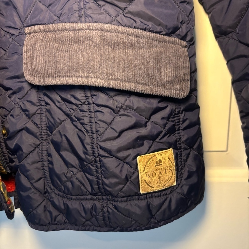 Harvey & Jones Navy Lightweight Quilted Jacket - Picture 11 of 11